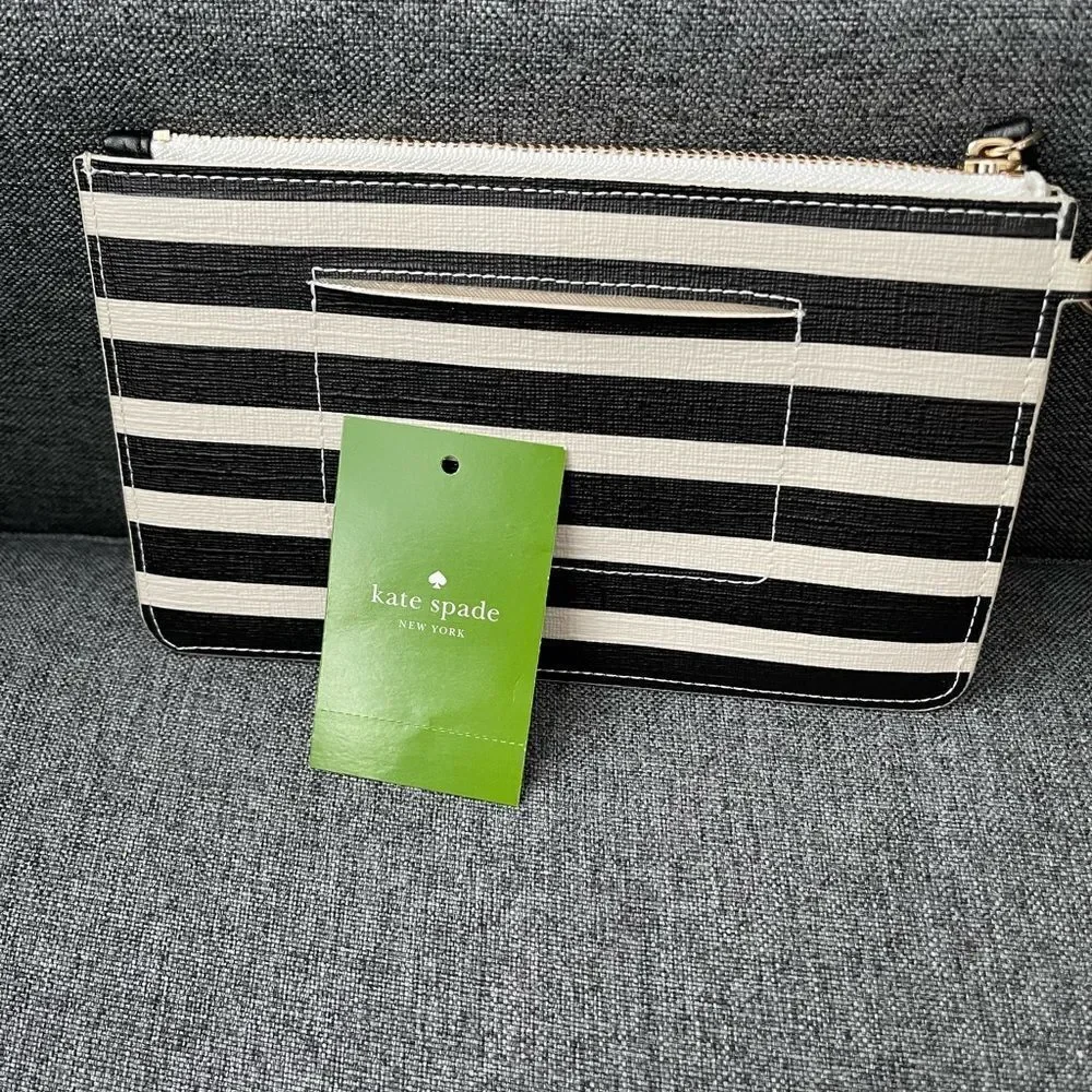 KATE SPADE fairmount square slim bee wristlet‎